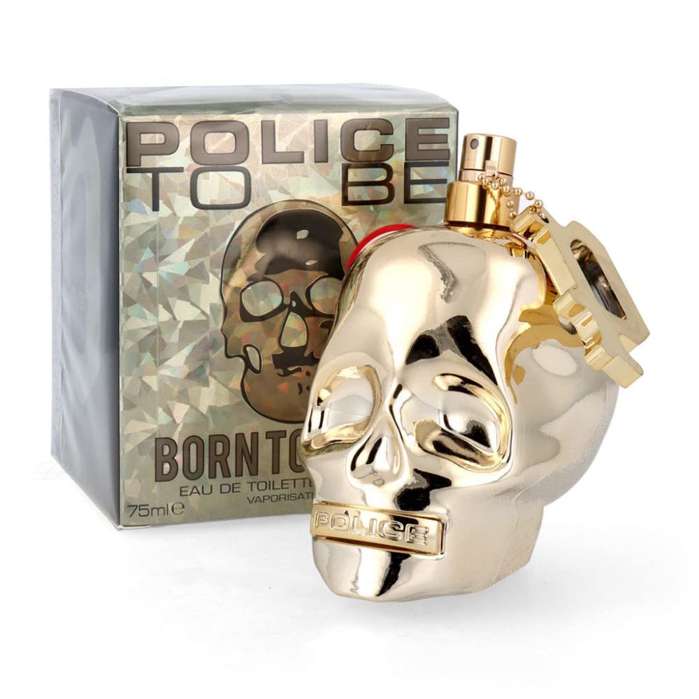 Police To Be Born To Shine Eau de Toilette Men Fresh Aromatic Leather Scent 2.5 oz Spray