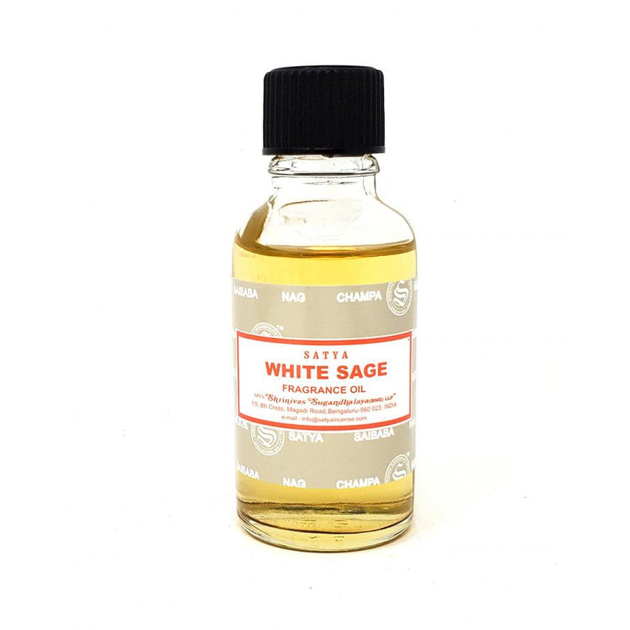 Huile parfumée à la sauge blanche Satya 30 ml