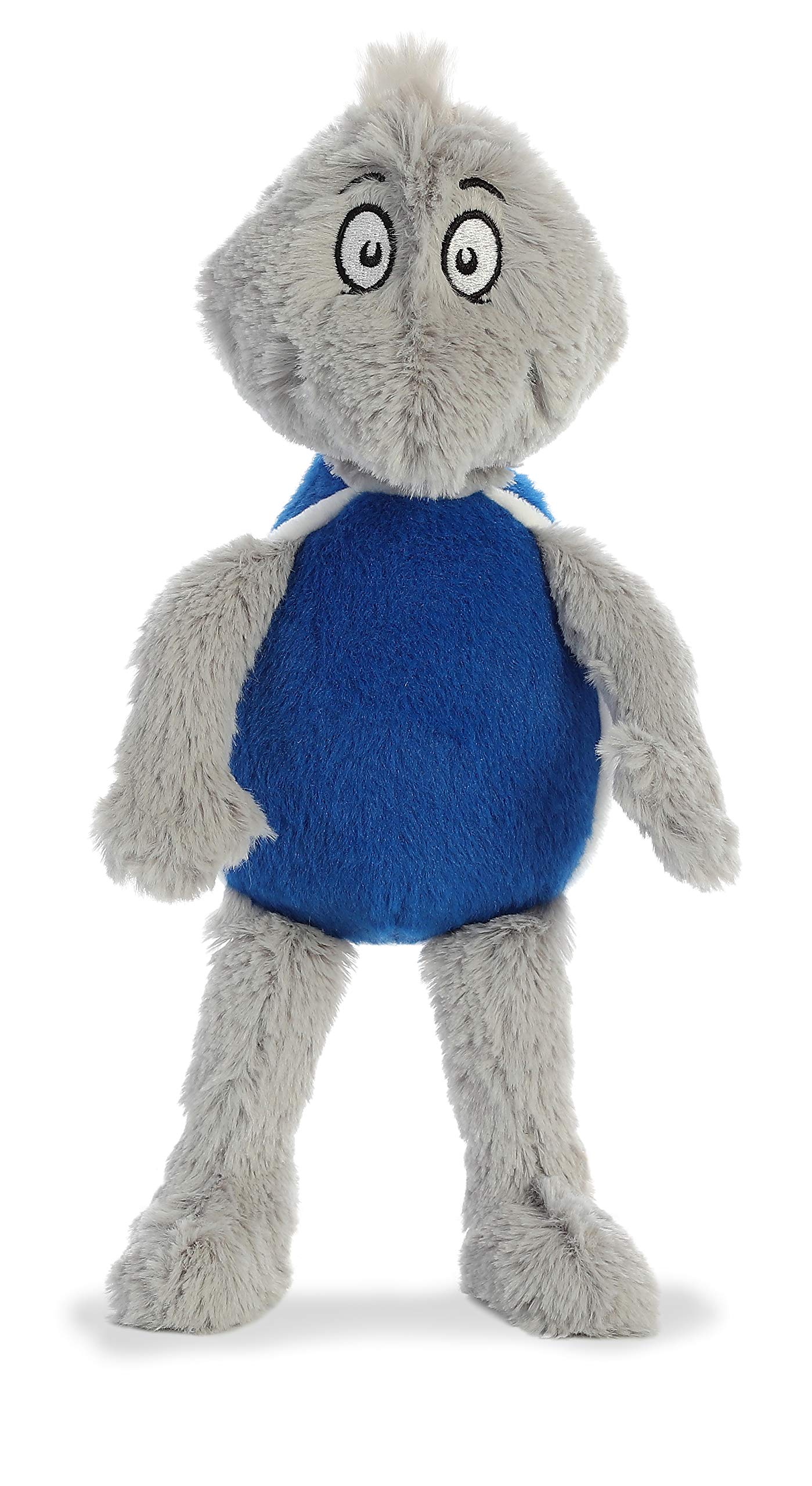 Aurora Whimsical Dr. Seuss Yertle The Turtle Stuffed Animal - Magical Storytelling - Literary Inspiration - Gray 12 Inches