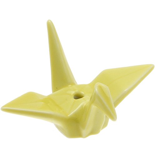Nippon Kodo - Crane Incense Holder - (Yellow)