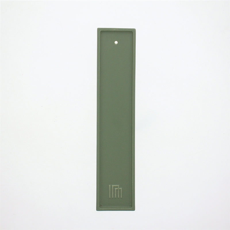 Porta incienso de cerámica Yukari para varillas de bambú, color verde
