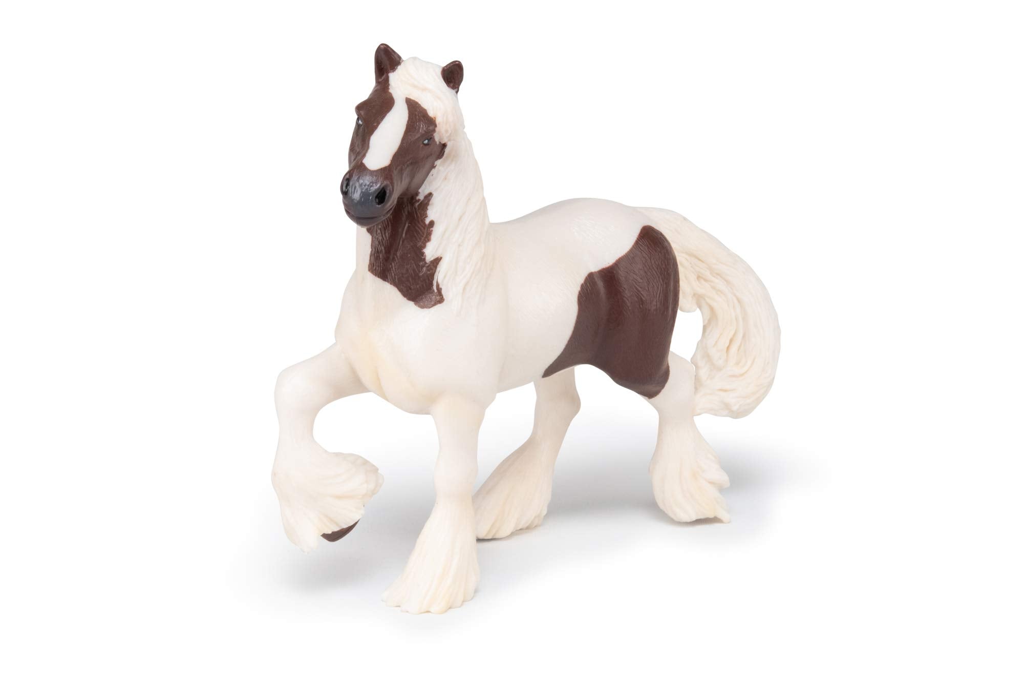 Papo Skewbald Irish Cob Figure, Multicolor, oner Size