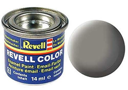Pot de peinture Revell Enamels 14 ml, gris pierre mat RAL