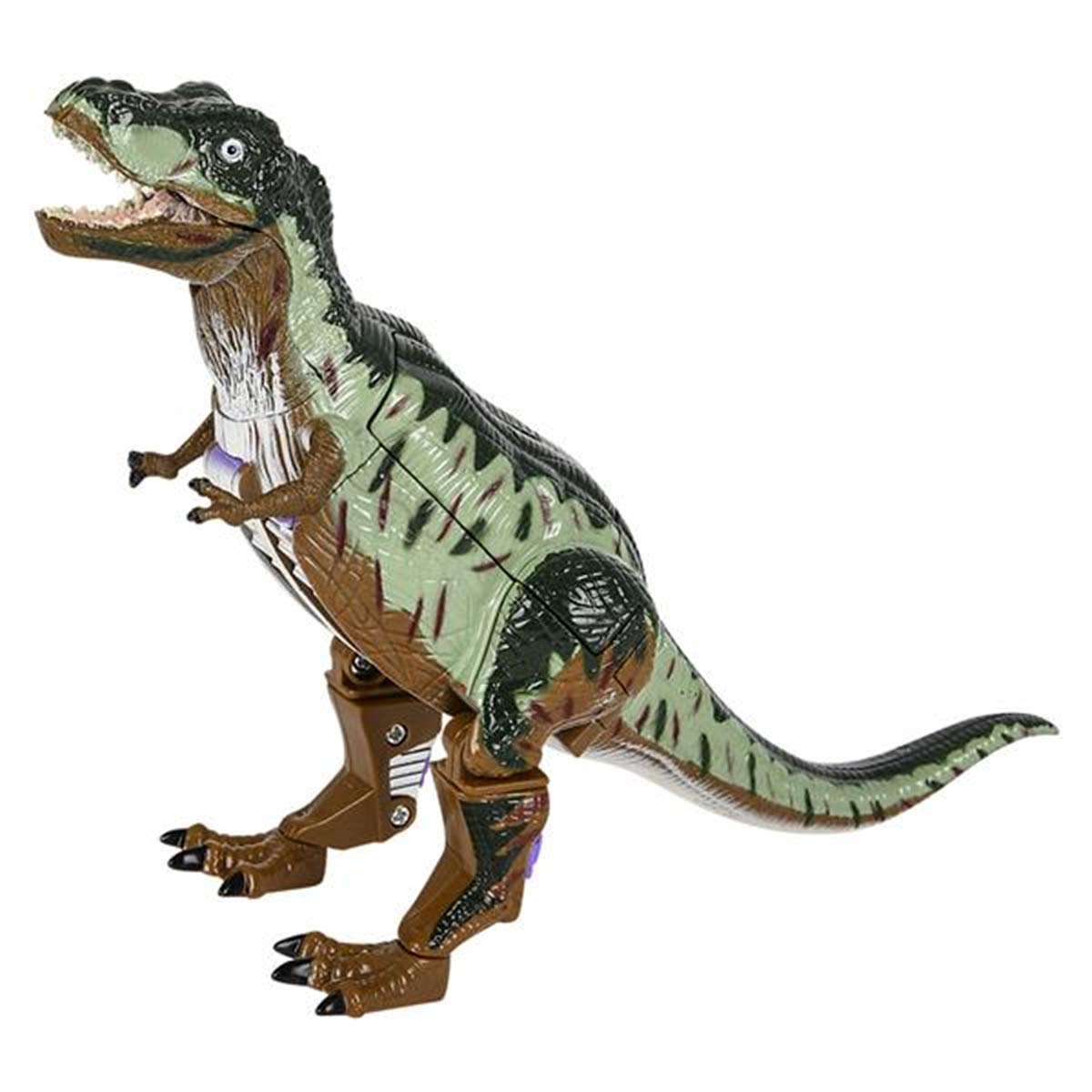 Safari Discovery Expedition Transforma el tiranosaurio T-Rex en un juguete robot ~ Figura de acción de 5" ~ ¡Excelente regalo para niños y niñas!