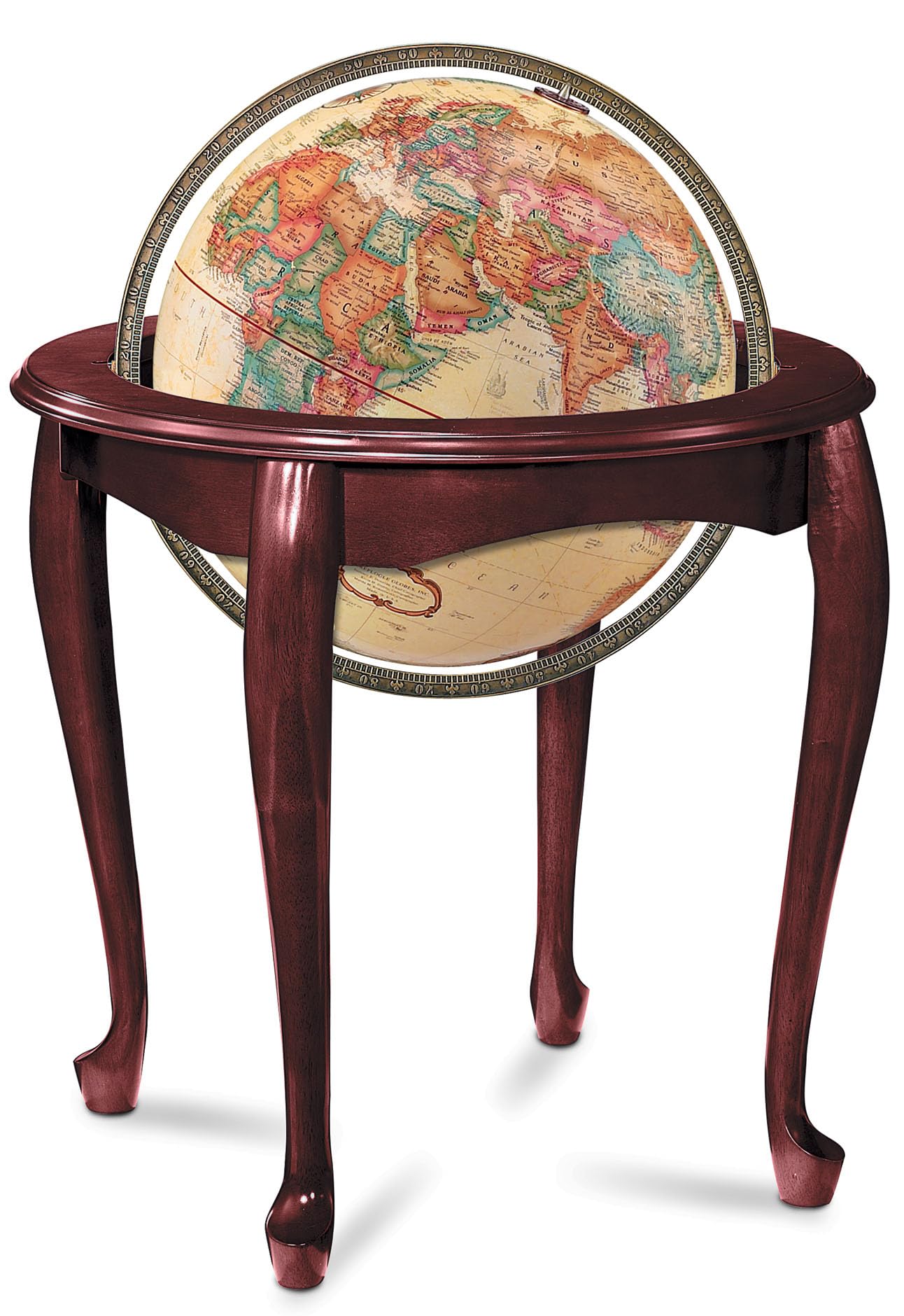 Replogle 22719 Anne Globe, Large, Off- White