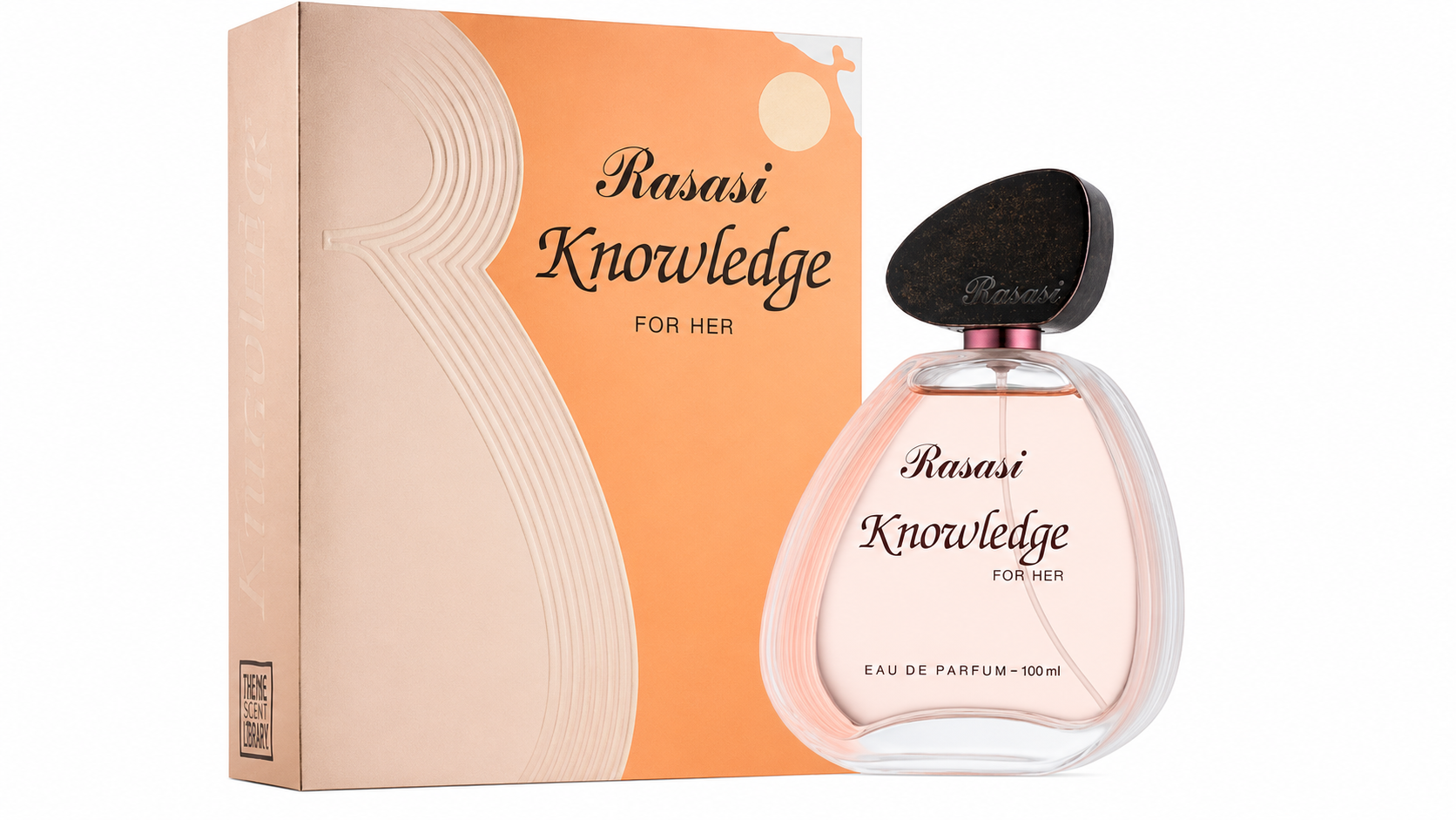 Rasasi Knowledge Eau de Parfum Spray for Women, 3.38 Oz (100ml)