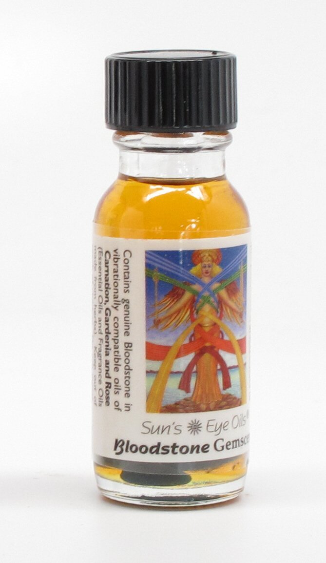 Sun's Eye Bloodstone Herbal Fragrance Oil - 1/2 Ounce Bottle