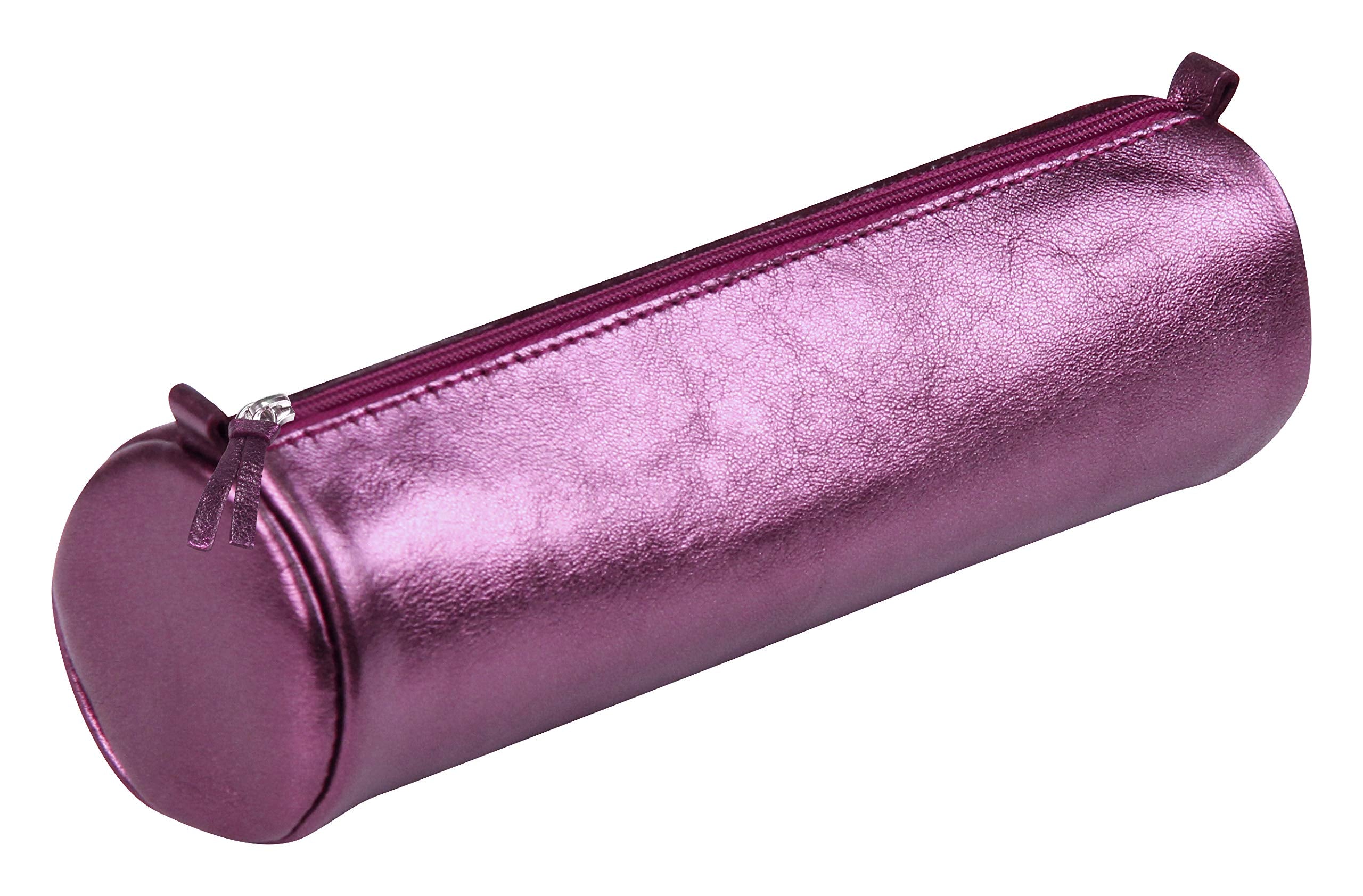 Estuches de cuero Clairefontaine Cuiris - 8 2/3 x 2 1/6 - Cereza