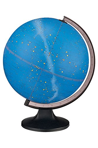 Replogle Constellation Illuminated Desktop Globe, Blue Constellation 12"