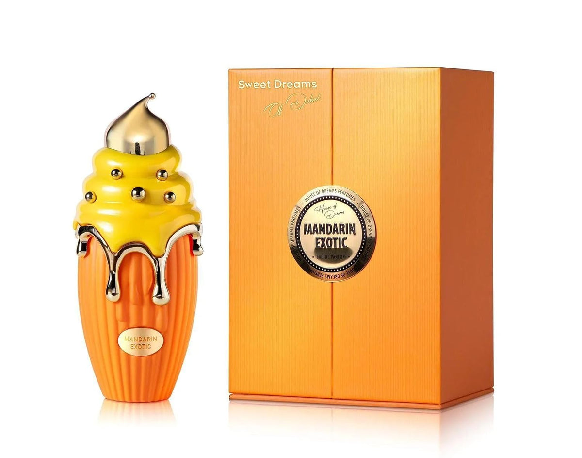 House of Dreams Sweet Dreams of Dubai Mandarin Exotic Unisex Eau de Parfum Spray, 3.4 oz