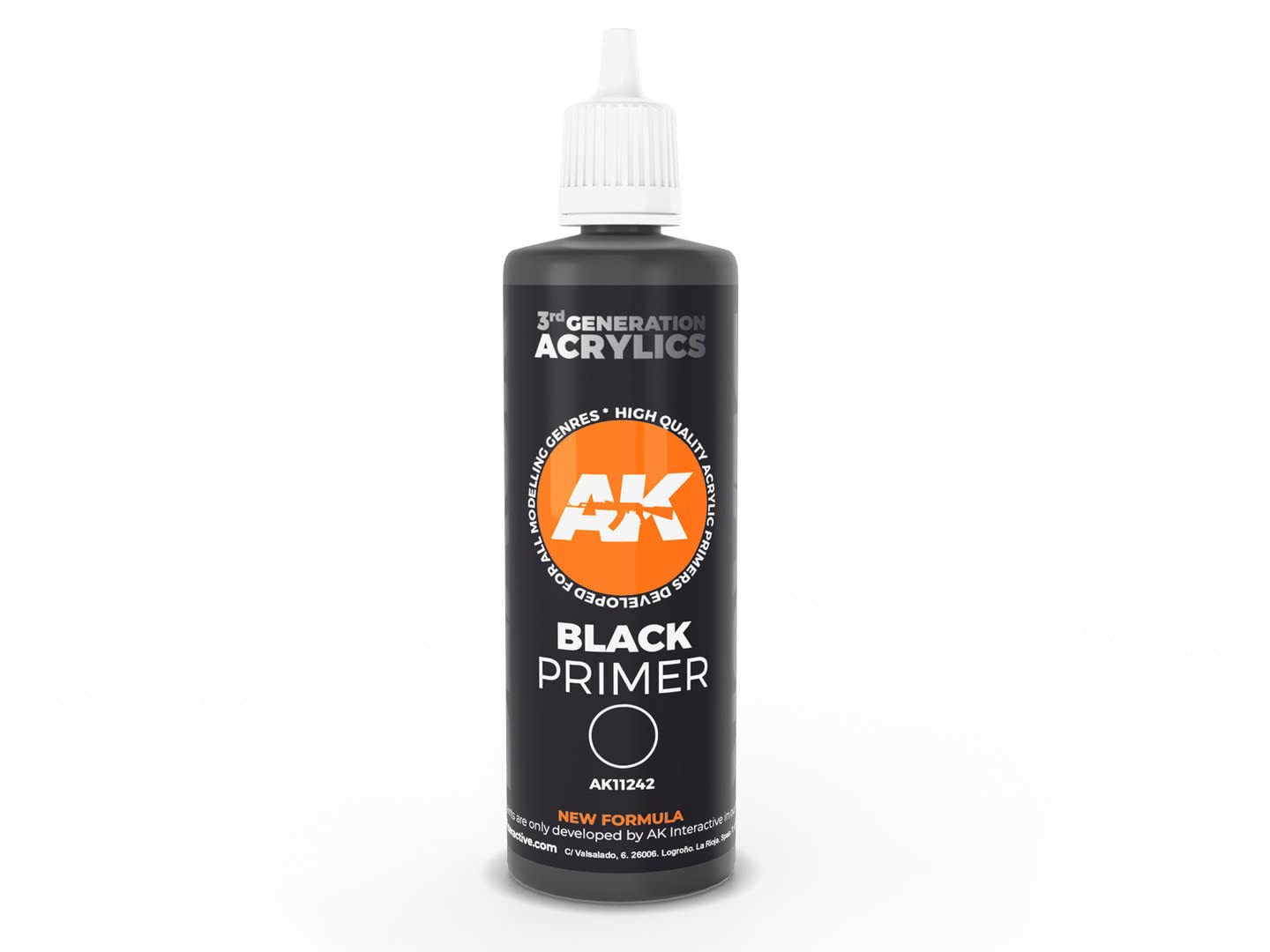 AK Interactive 3G Imprimación Negra AK-11242 100ml