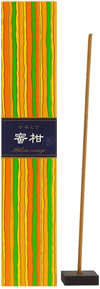 Nippon Kodo Kayuragi Incense - Mikan Orange - 40 Sticks