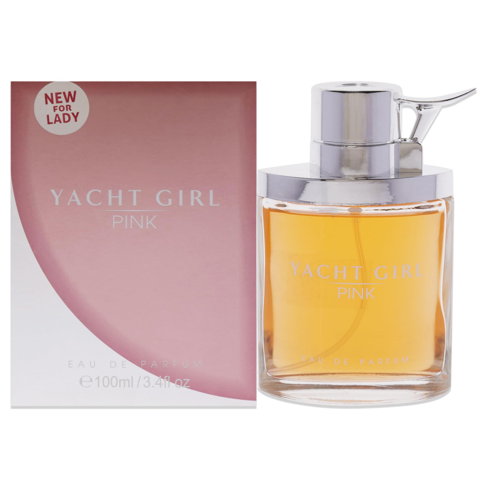 Yacht Girl Pink Eau de Parfum Women Fresh Floral Scent 3.4 oz Spray