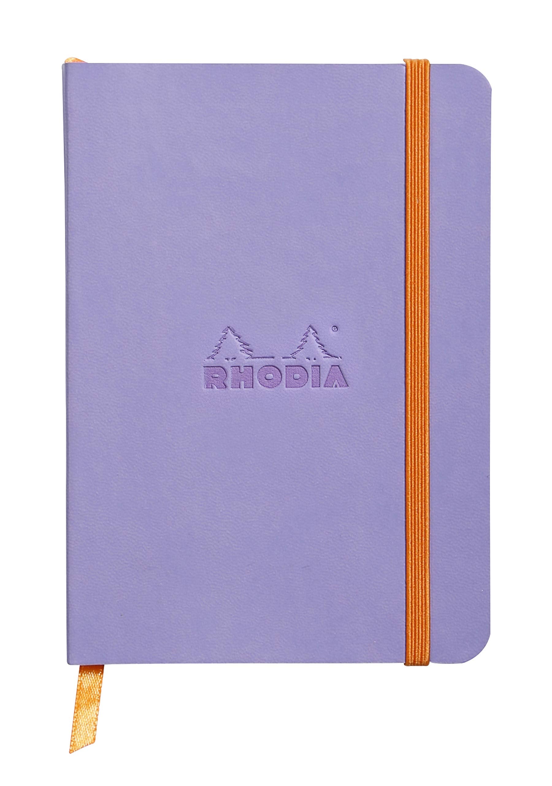 Rhodia Rhodiarama Soft Notebook - 72 Dots Sheets - 4 x 5 1/2 - Iris
