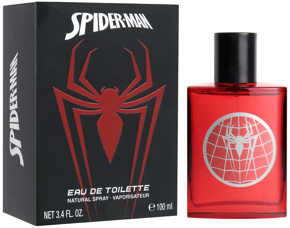 Marvel Spider-Man Black Eau de Toilette Spray for Kids 3.4 Fl Oz