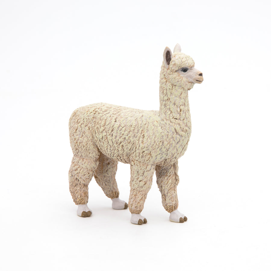 Papo Alpaca Hand Painted Figurine - Heirloom Quality Collectible (50250)