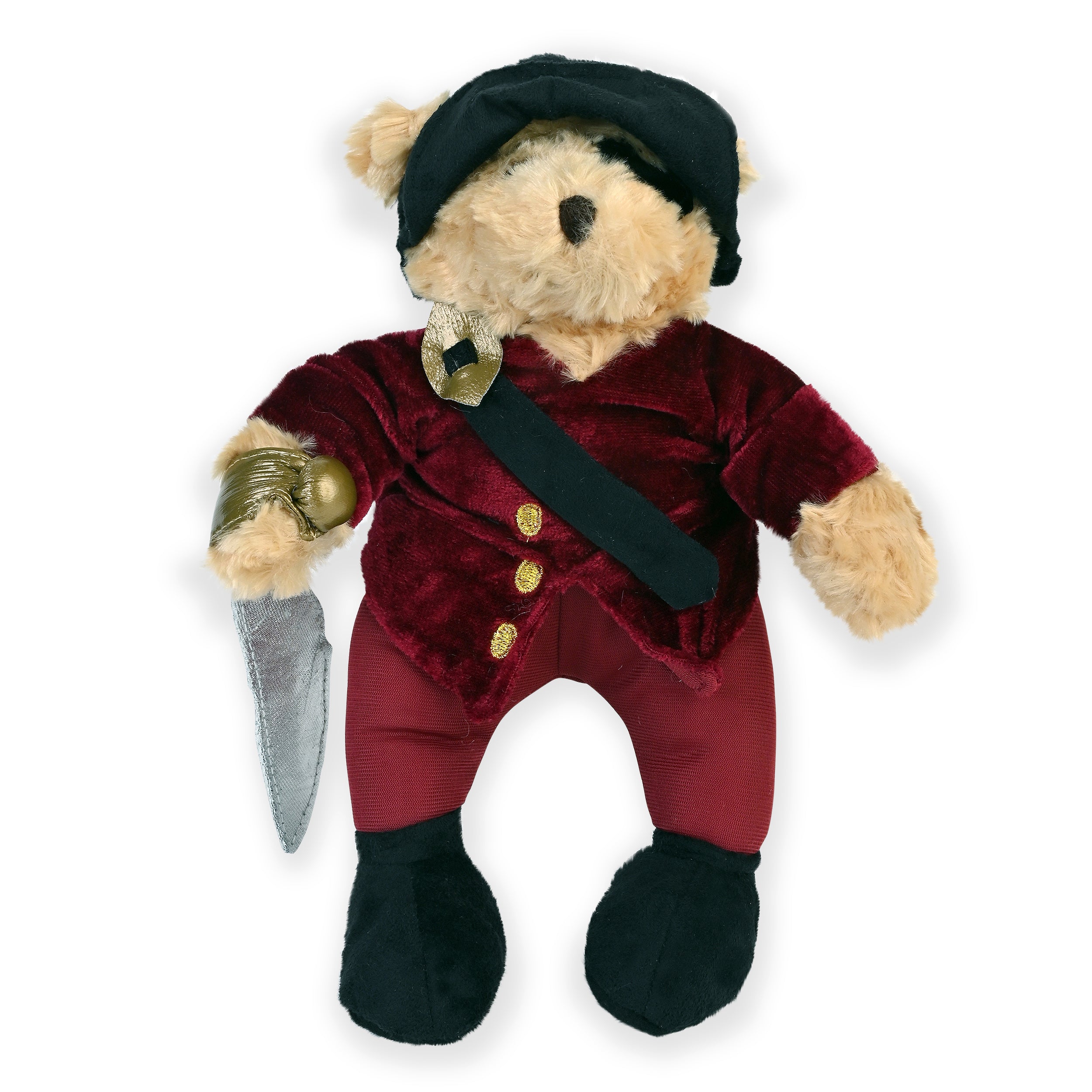 Pennington Bear Company Classic Costume Teddy Bear Plush, Pirate, 10" inch
