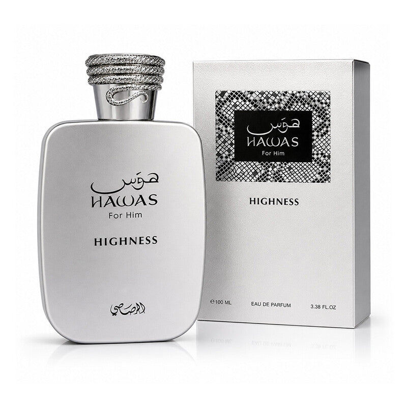 Rasasi Hawas Highness Eau de Parfum, 3.38 Oz (100ml)