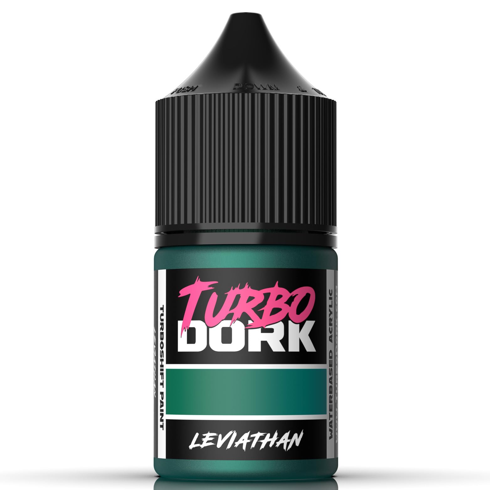 Turbo Dork Leviathan TurboShift Acrylic Paint 22ml Bottle - Water-based Non-Toxic Metallic Color Shifting Paint