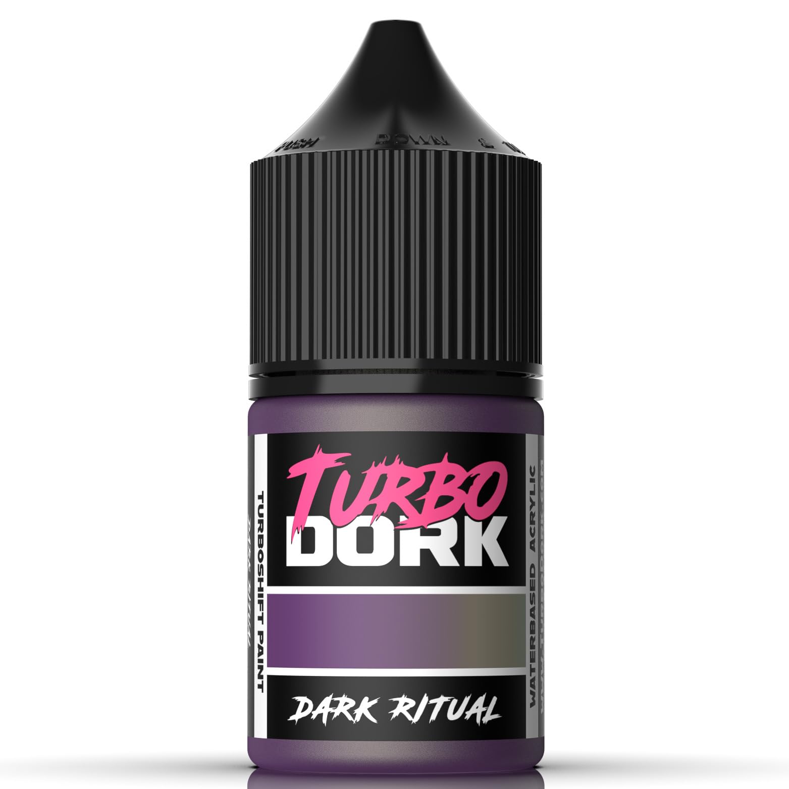 Turbo Dork Dark Ritual TurboShift Acrylic Paint 22ml Bottle - Water-based Non-Toxic Metallic Color Shifting Paint