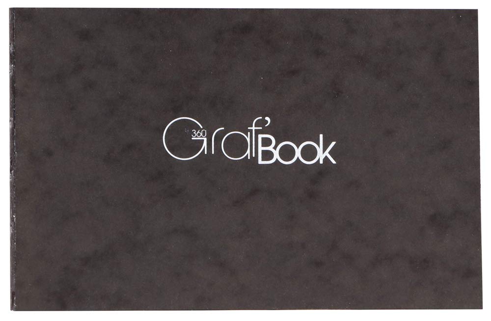 Clairefontaine Graf' Book 360 - 100 Blank Sheets - Landscape 4 1/3 x 6 2/3
