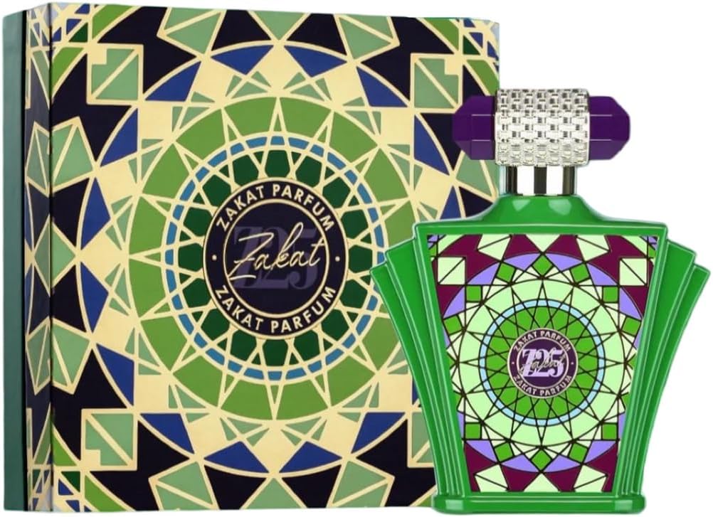 Zakat Z25 Eau de Parfum Spray for Unisex, 3.4 Fl Oz (100 ml)