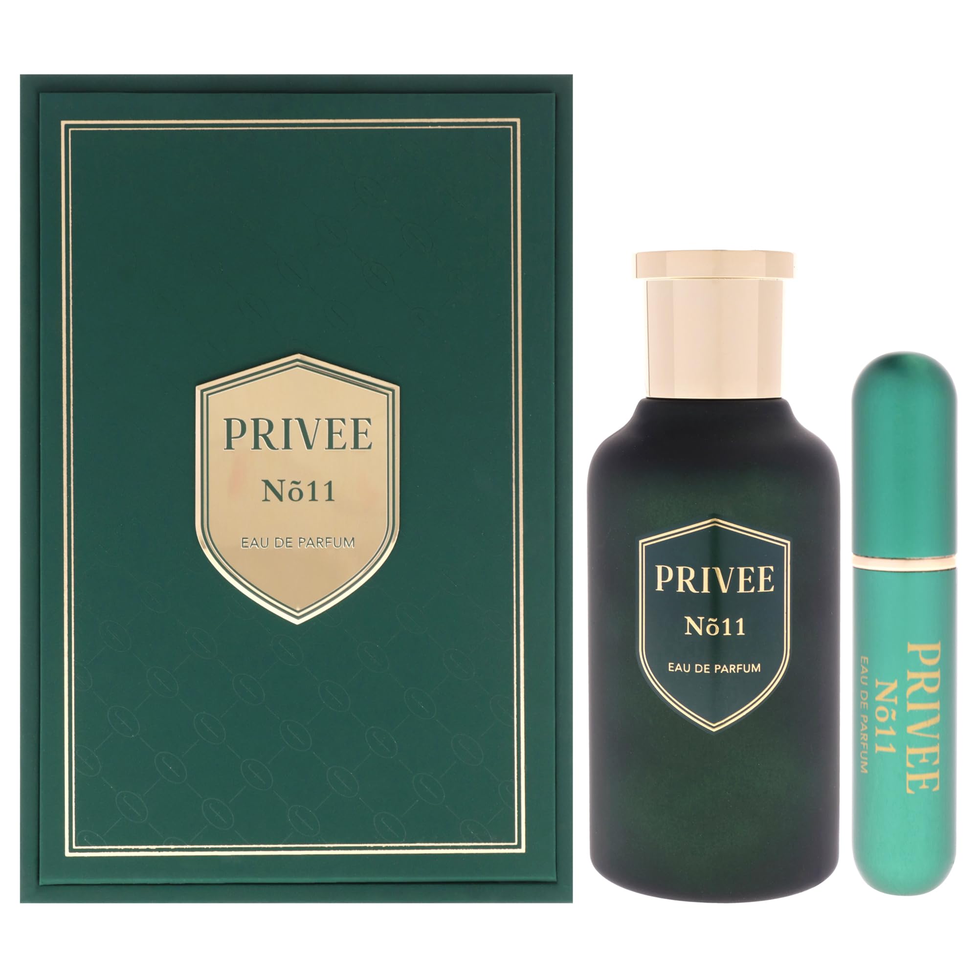 Flavia Privee No 11 Eau de Parfum for Women, Floral Fruity Spicy Fragrance with Citrus Ginger Amber and Woods, Refillable Atomizer, 3.4 oz Spray