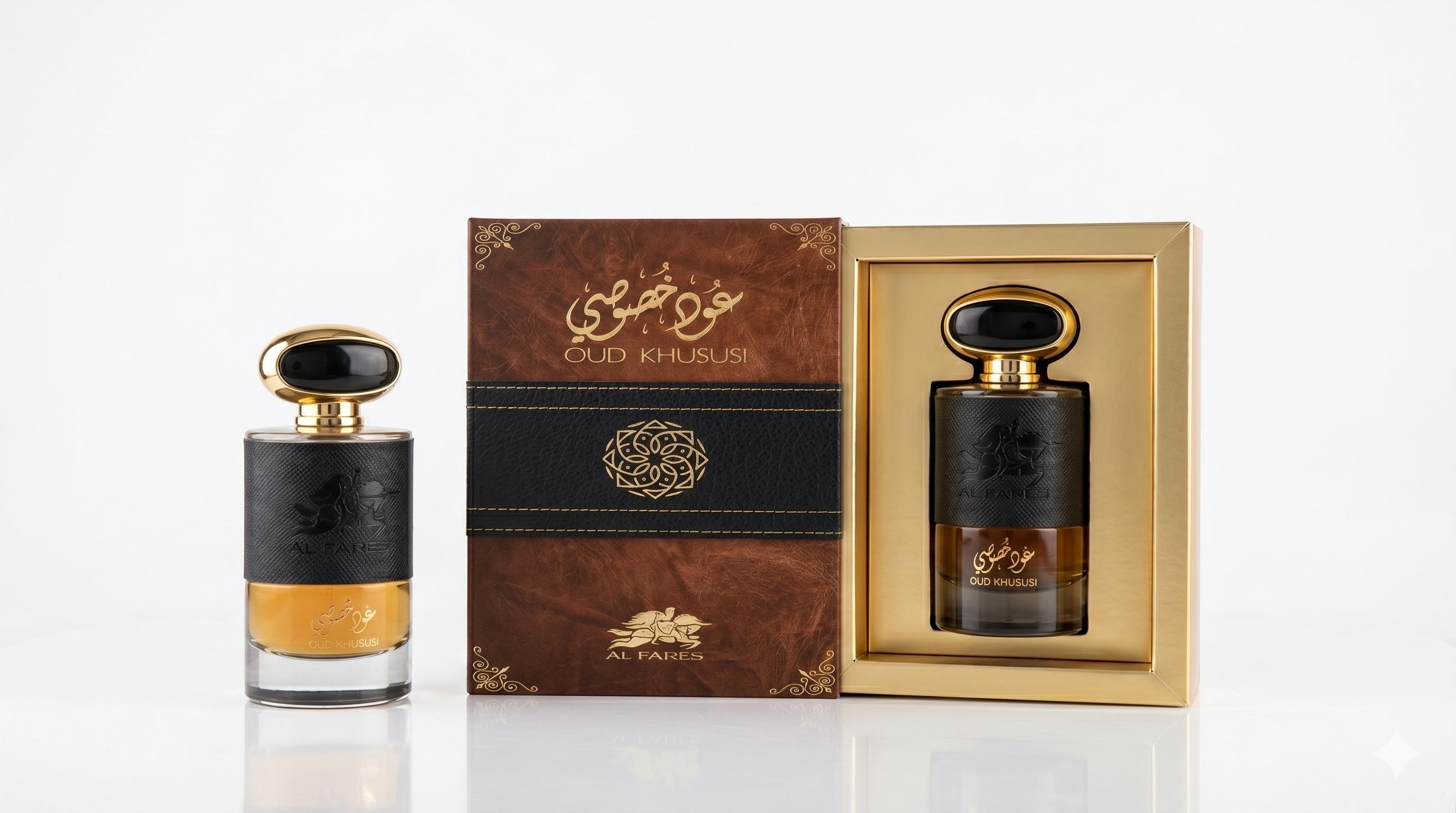 Emper Al Fares Oud Khususi Eau de Parfum Spray, 2.7 Fl Oz (80 ml)
