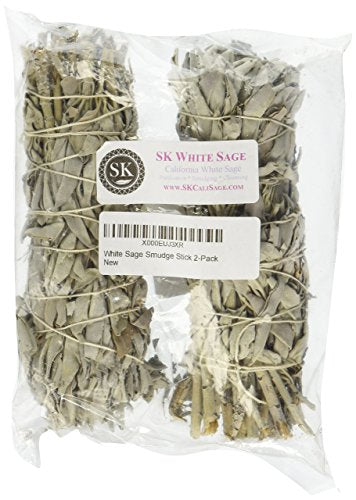 Paquete de 2 barritas para difuminar salvia blanca
