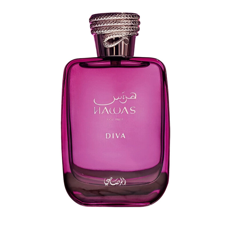 Rasasi Hawas Diva Eau de Parfum for Women, 3.38 Oz (100ml)