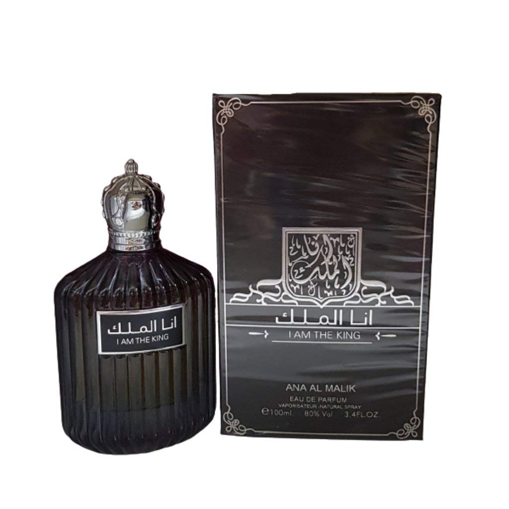 Ard Al Zaafaran I Am The King Eau De Parfum Spray para hombres 3,4 fl oz (100 ml)