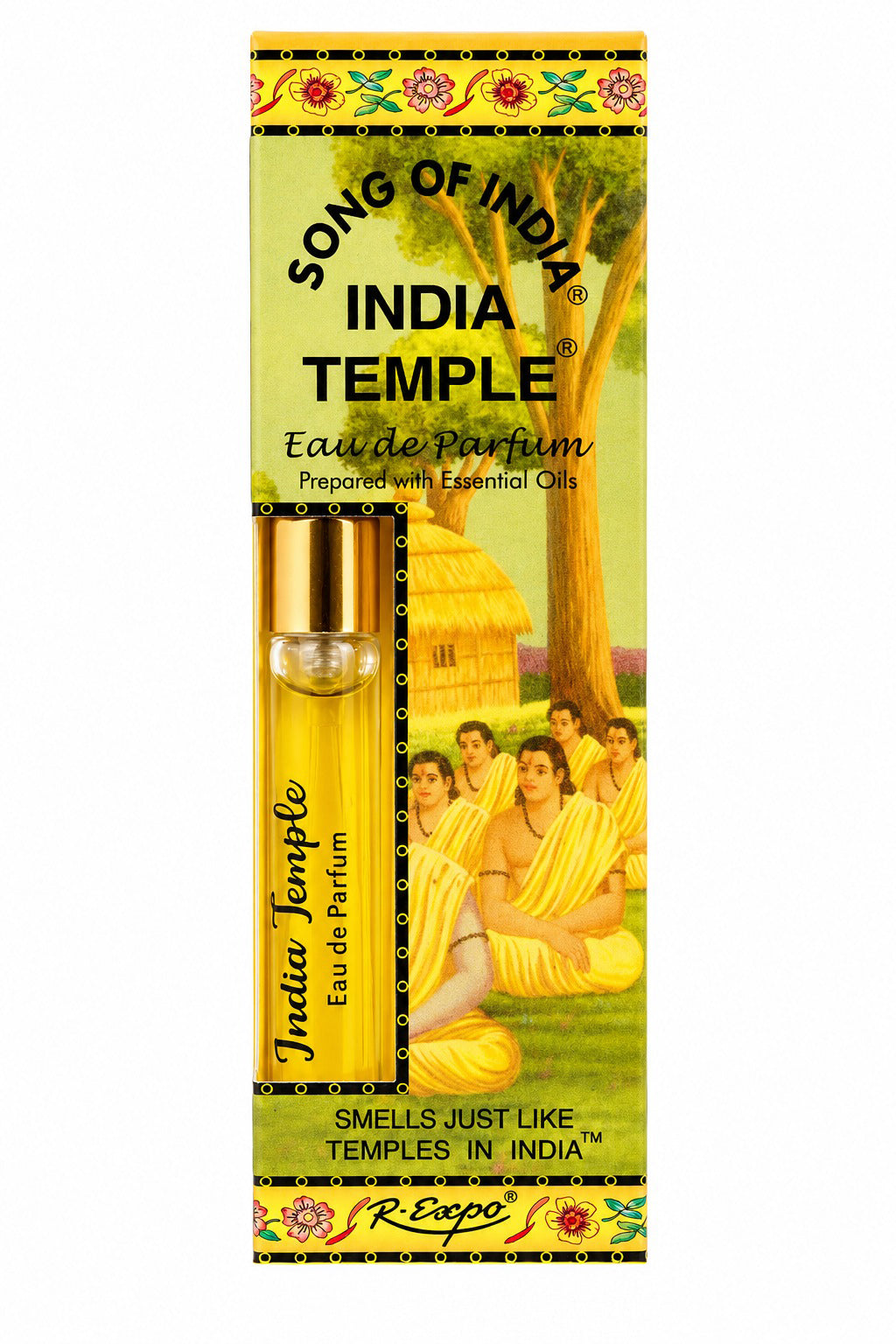 Song of India India Temple Eau de Parfum Spray, 12 ml (0.41 oz)