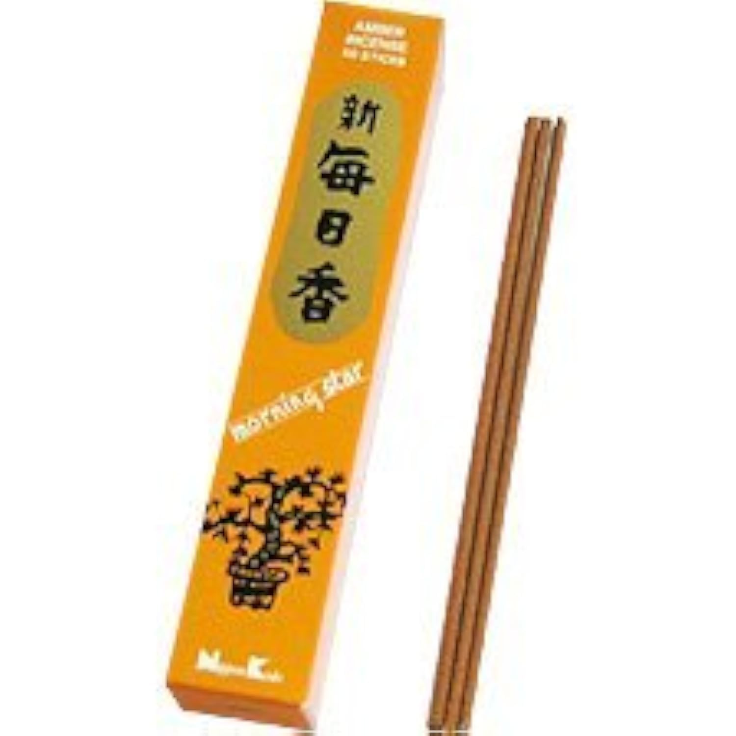 Nippon Kodo Morning Star Incense - Amber - 50 Sticks