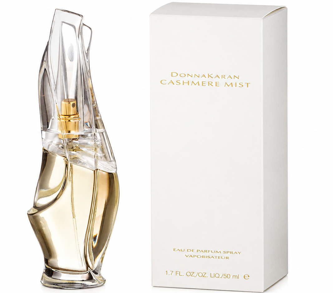 Donna Karan Cashmere Mist EDP for Women EDP Spray, 1.7 oz, Floral Woody Musk