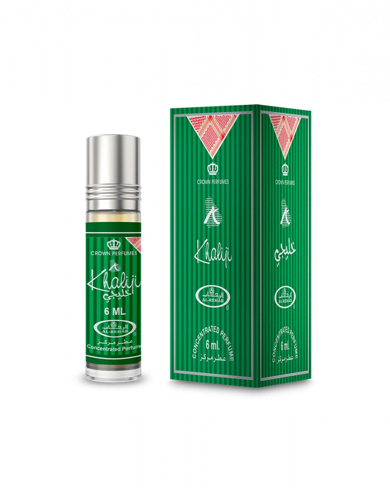Al Rehab Khaliji Roll On Perfume Oil 0.2 Fl Oz (6 ml)