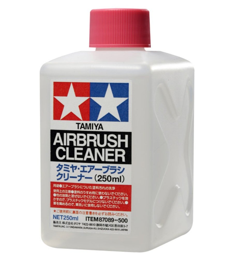 Limpiador de aerógrafo Tamiya 250 ml TAM87089 Pintura plástica Acrílica
