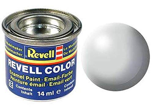 Pot de peinture Revell Enamels 14 ml, gris clair soie RAL