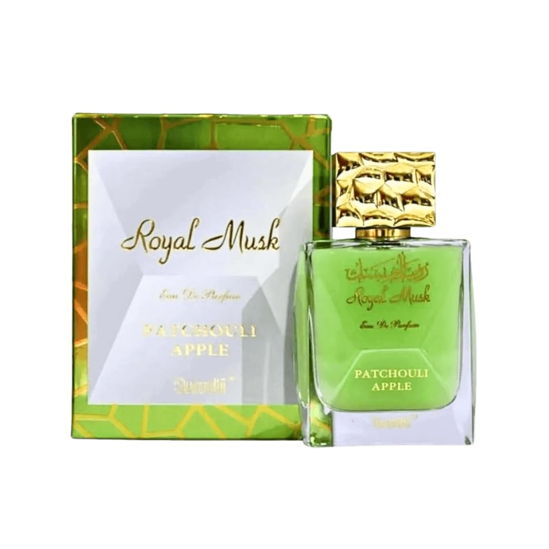 Surrati Royal Musk Patchouli Apple Eau de Parfum Spray 3.4 Fl Oz (100 ml)
