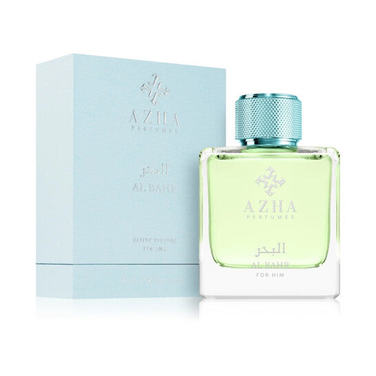 Azha Al Bahr Eau de Parfum for Men Long-Lasting EDP Spray, 3.3 oz, Woody Aquatic