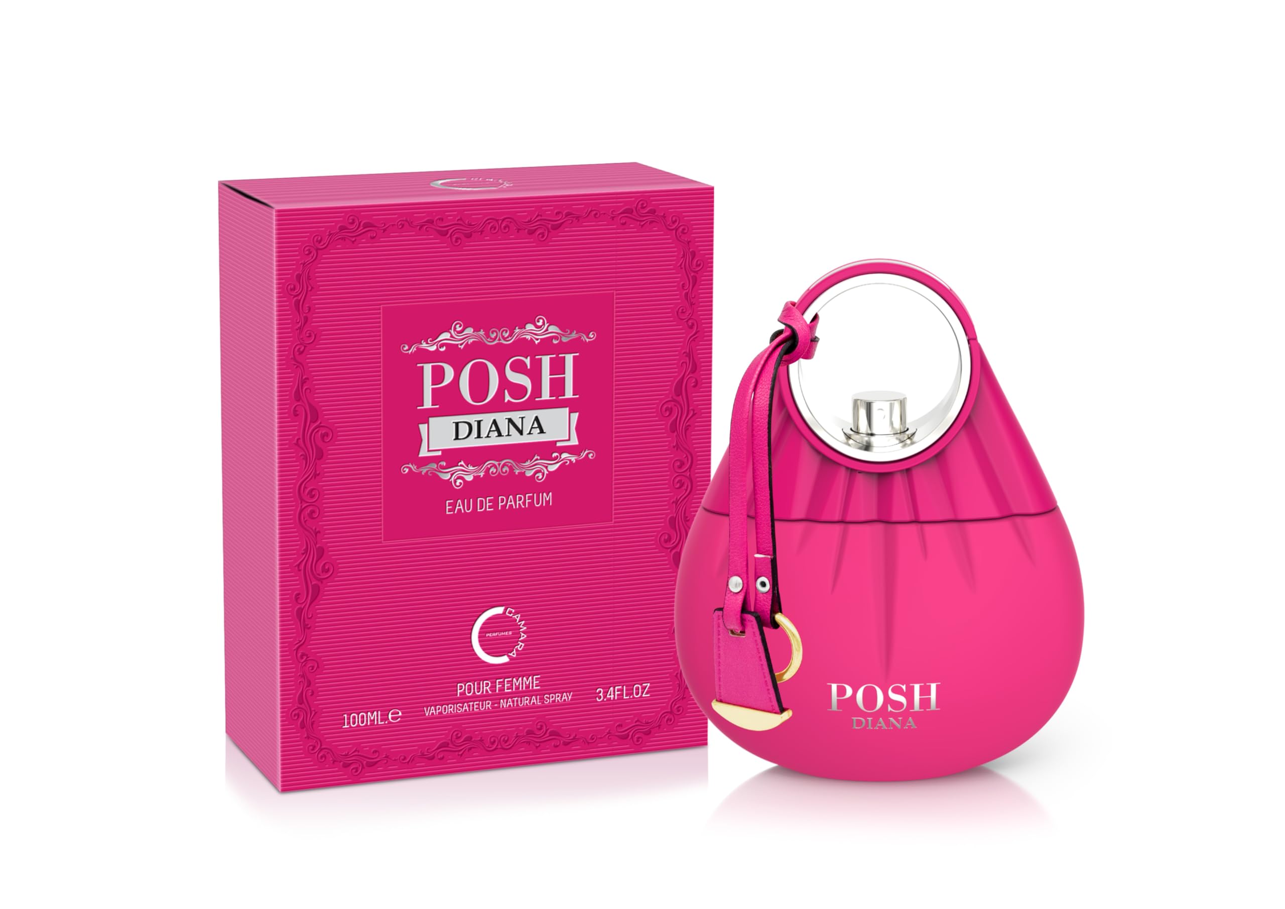 Camara Posh Diana Eau de Parfum Spray for Women, 3.4 Fl Oz (100 mL)