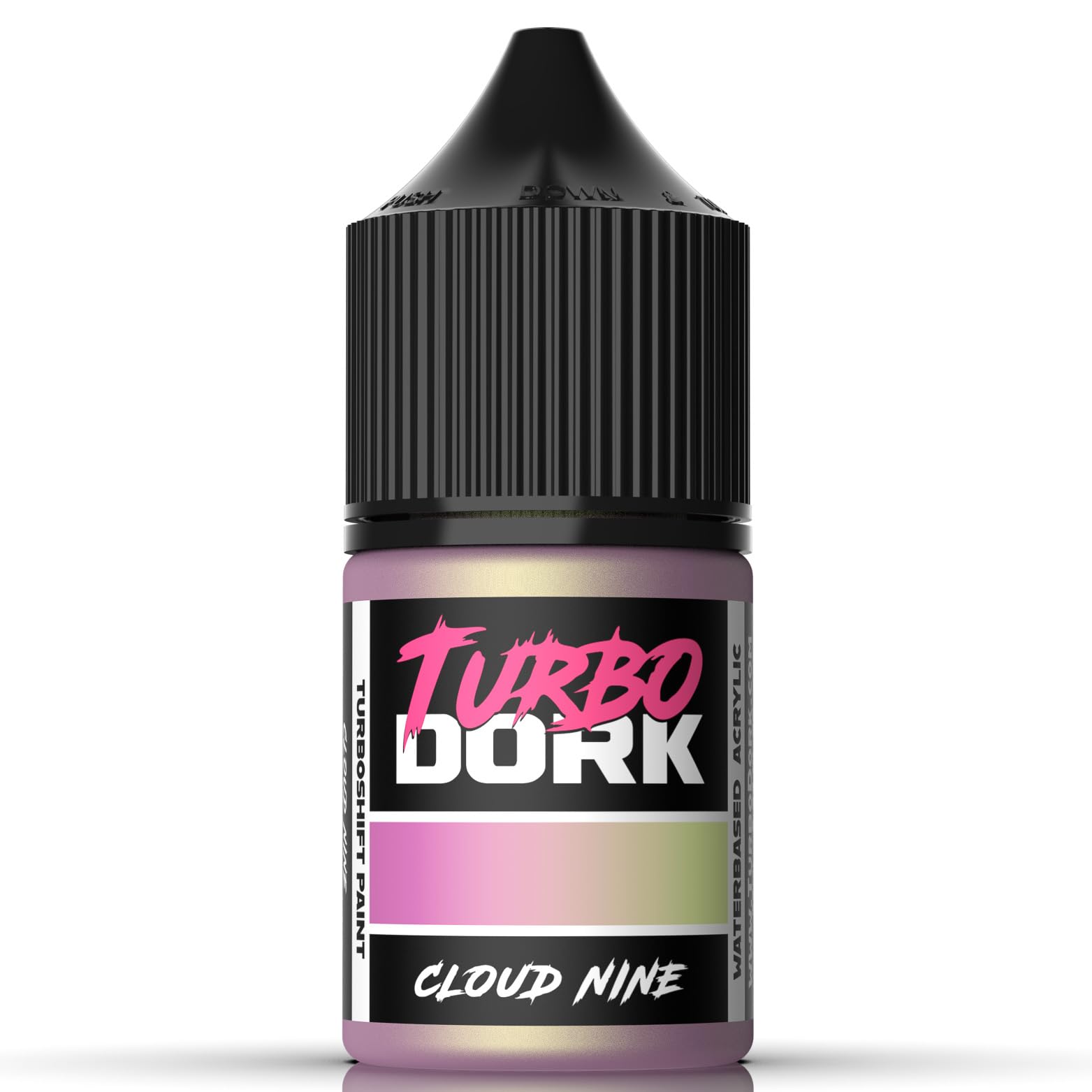 Turbo Dork Cloud Nine TurboShift Acrylic Paint 22ml Bottle - Water-based Non-Toxic Metallic Color Shifting Paint