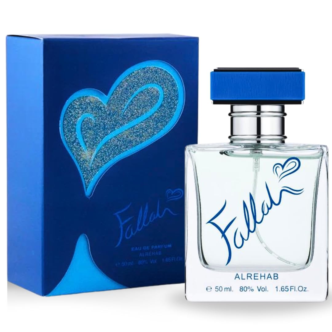 Al Rehab Fallah Eau de Parfum Spray, 1.65 Fl Oz (50 ml)