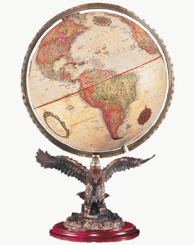 Replogle Freedom Desktop Globe, Antique -12"