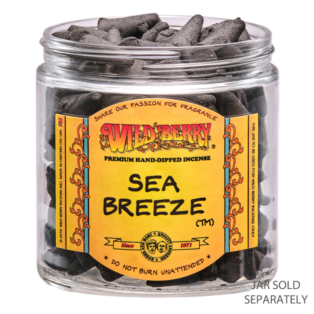 Wild Berry Sea Breeze Incense Cones, 100 Count