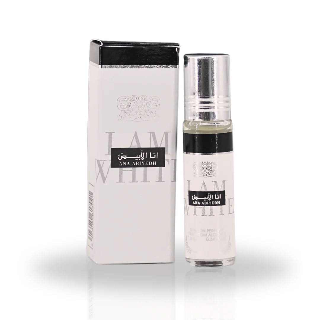 Ana Abiyedh Roll-On Perfume Oil CPO 10ml (0.34 oz) by Ard Al Zaafaran