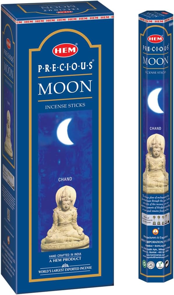 Incienso Hem the Moon, caja de 120 varillas