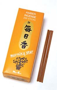 Nippon Kodo - Morning Star - Ámbar 200 barritas