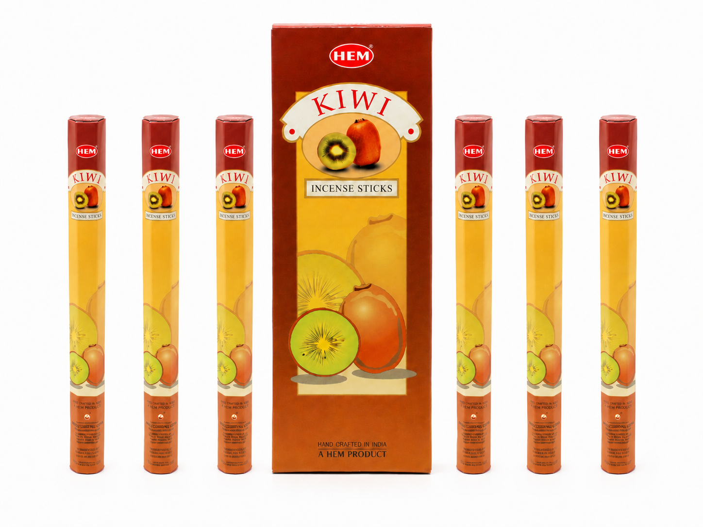 Incienso Hem Kiwi, caja de 120 varillas