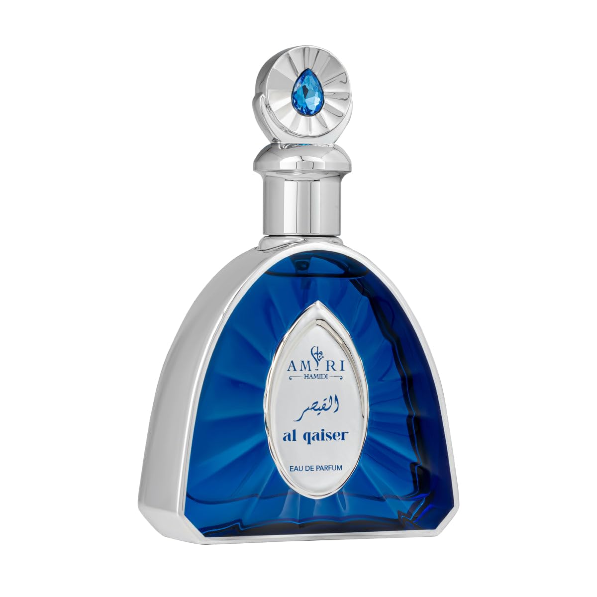 Al Qaiser Eau de Parfum Unisex, Oriental Floral Leather Oud Fragrance with Aquatic Notes Birch Vanilla and Amber, 3.4 oz Spray