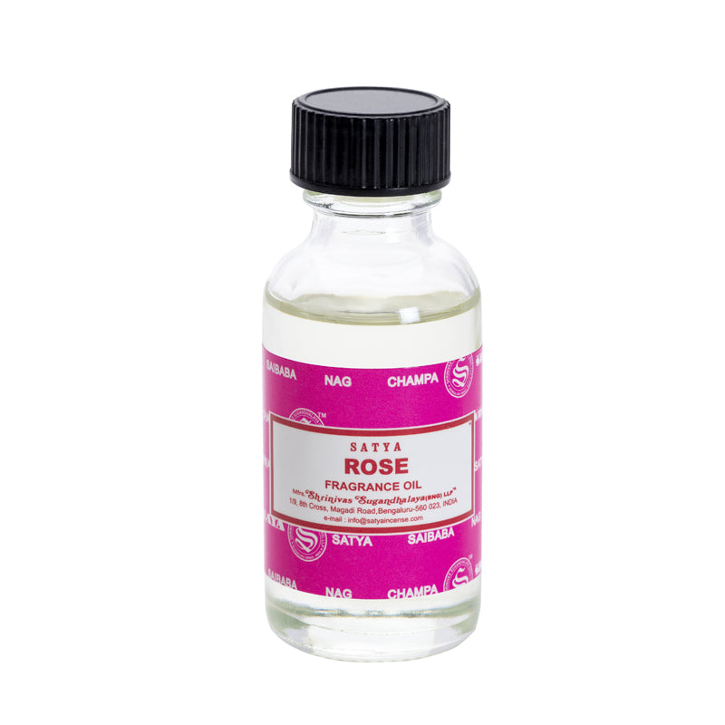 Satya Rose Premium Fragrance Oil, 1 Fl Oz (30 ml)